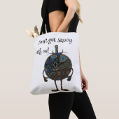 Tote Bag Ne sois pas souillée avec moi (De près)