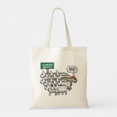 Tote Bag Ne sois pas un mouton (Dos)