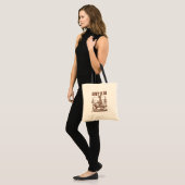 Tote Bag Ne soyez pas un Armadillhole (Devant (modèle))