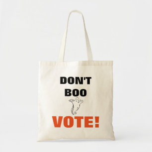 Tote Bag Ne votez pas Boo ! - 1 Fourre-tout budgétaire