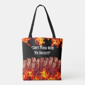 Tote Bag Ne vous mêlez pas de ma balise (Dos)