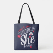 Tote Bag Néanmoins, Elle A Persisté (Dos)