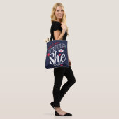 Tote Bag Néanmoins, Elle A Persisté (Sur le modèle)