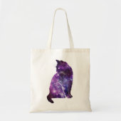 Tote Bag Nebula de l'espace pourpre (Devant)