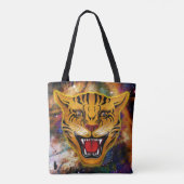 Tote Bag Nebula de Tigre de narling (Dos)