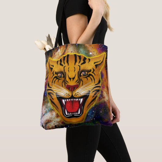 Tote Bag Nebula de Tigre de narling (De près)