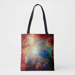 Tote Bag Nébuleuse d'Orion Hubble Spitzer Téléscope Photo E