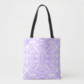 Tote Bag Nébuleuse Mystique Lilas (Devant)