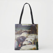 Tote Bag Neige de Pâques (Devant)
