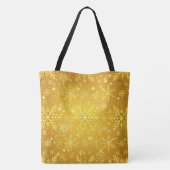 Tote Bag Neige dorée (Dos)
