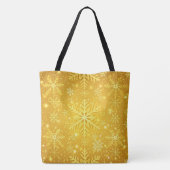 Tote Bag Neige dorée (Dos)