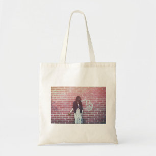 Tote Bag Nénuphar Brooklyn Brick Red Wall Photo