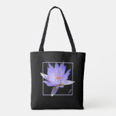 Tote Bag Nénuphar de lavande (Dos)