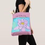 Tote Bag Nénuphar unique (De près)