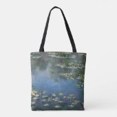 Tote Bag Nénuphars de Claude Monet, Fleurs Vintages (Dos)