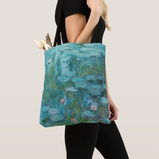 Tote Bag Nénuphars de MONET (De près)