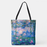 Nénuphars de Monet avec des réflexions d'étang