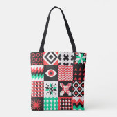 Tote Bag NÉO GEO. Conception graphique du motif de géométri (Dos)