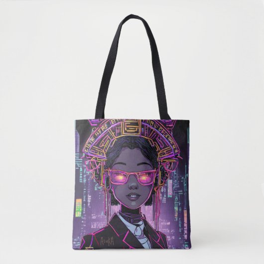 Tote Bag Neon Future ID1028 (Devant)