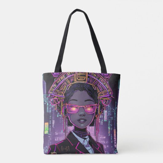 Tote Bag Neon Future ID1028 (Dos)