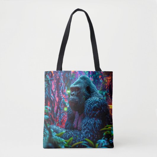 Tote Bag Neon Gorilla (Devant)