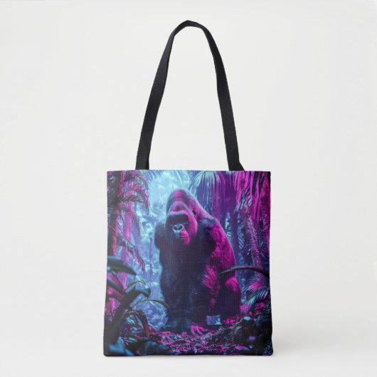 Tote Bag Neon Gorilla (Devant)