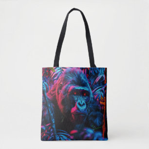 Tote Bag Neon Gorilla