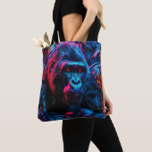 Tote Bag Neon Gorilla (De près)