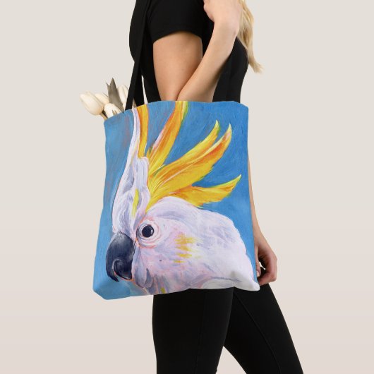 Tote Bag Neon Mohawk - Cockatoo (De près)