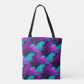 Tote Bag Neon Retro Wave (Dos)