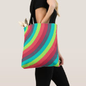 Tote Bag Neon Ripple (De près)