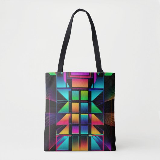 Tote Bag Neon Vibe Radiance 2 (Devant)