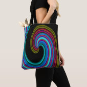 Tote Bag Neon Wave....... (De près)