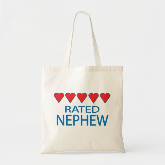 Tote Bag Nephew à cinq coeurs (Devant)