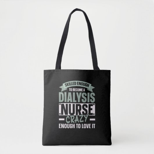 Tote Bag Néphrologie Infirmière Dialyse Infirmière Maladie  (Devant)