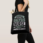Tote Bag Néphrologie Infirmière Dialyse Infirmière Maladie  (De près)