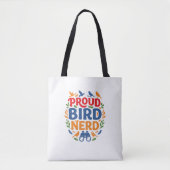 TOTE BAG NERD FIER DE L'OISEAU (Devant)