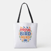 TOTE BAG NERD FIER DE L'OISEAU (Dos)