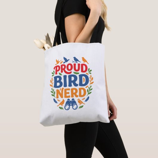 TOTE BAG NERD FIER DE L'OISEAU (De près)