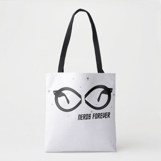 Tote Bag Nerds pour toujours (Devant)