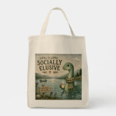 Tote Bag Nessie Cryptide Confortable Élusive Socialement Lo (Dos)