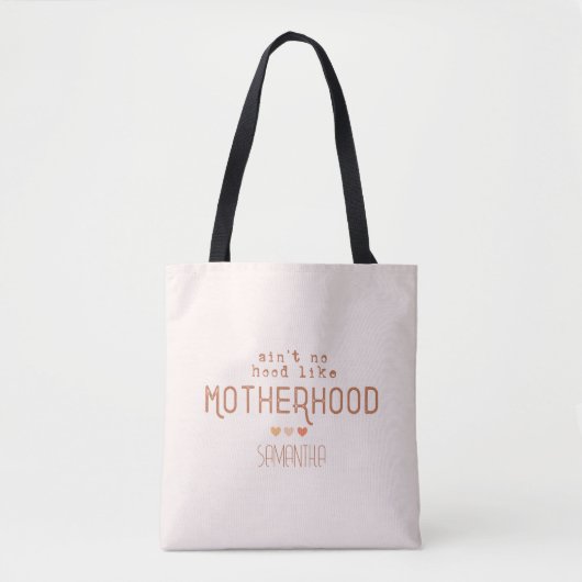 Tote Bag N'est pas un trou comme la maternité (Devant)
