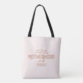 Tote Bag N'est pas un trou comme la maternité (Dos)
