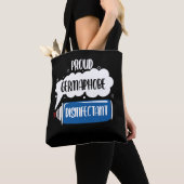 Tote Bag Nettoyage des bactéries du fumier de germaphobe (De près)