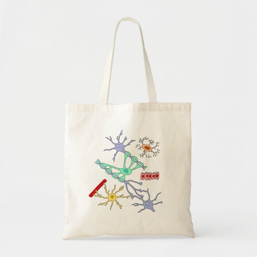 Tote Bag Neurones et glie (Devant)