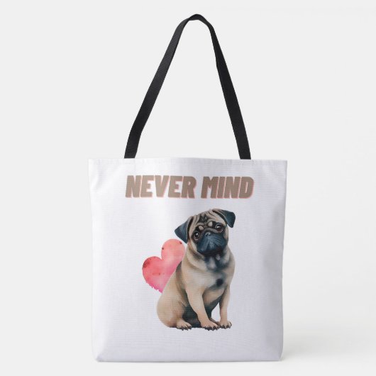 Tote Bag Never mind (Devant)