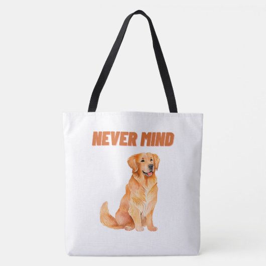 Tote Bag Never mind (Devant)