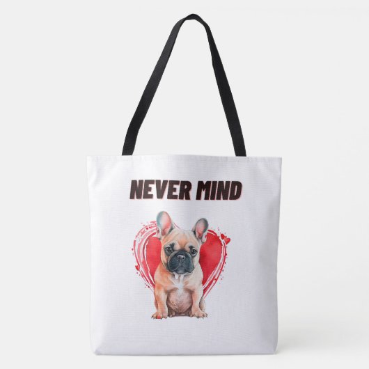 Tote Bag Never mind (Devant)