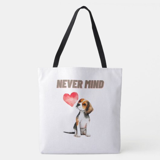 Tote Bag Never mind (Devant)