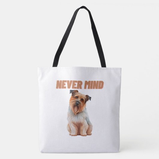Tote Bag Never mind (Devant)